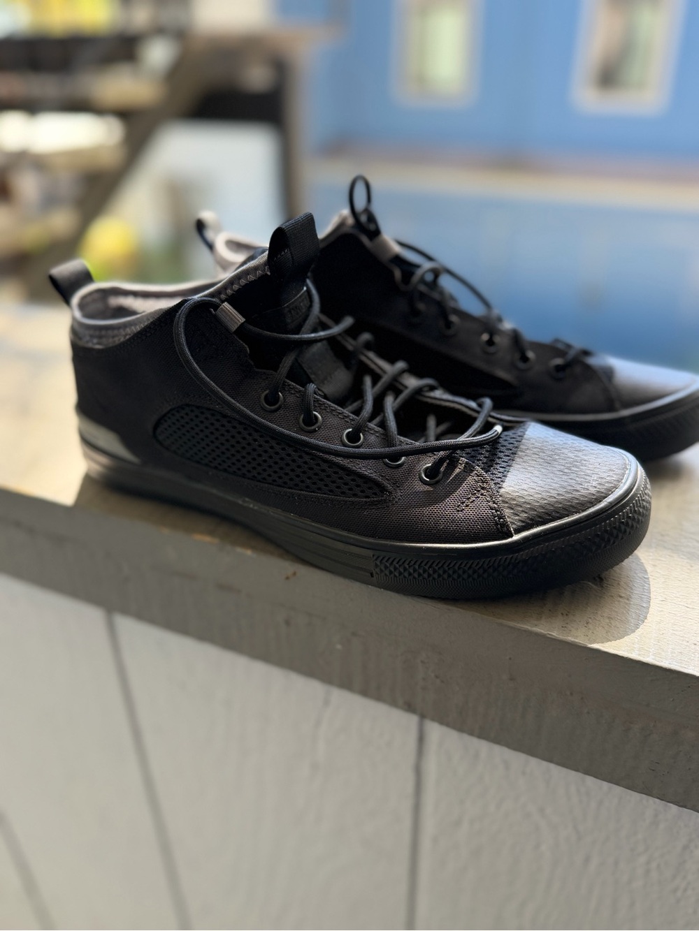 Converse Unisex Black High-Top Sneakers